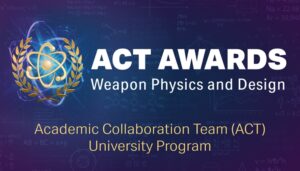 ACT Award info slide